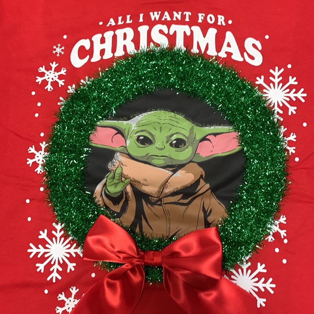 ⚡️ 🆕 Disney Star Wars Yoda Ugly Christmas Sweater